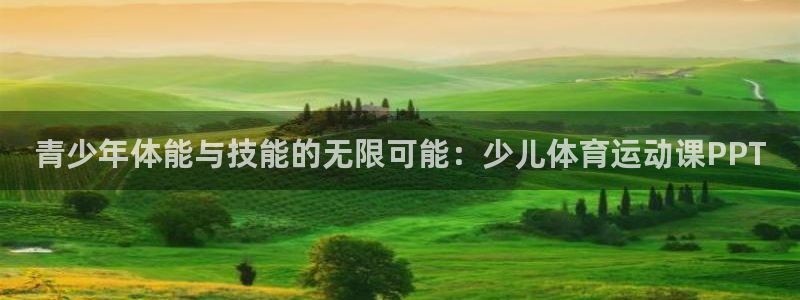 91体育在线登陆：青少年体能与技能的无限可能：少儿体育运动课PPT